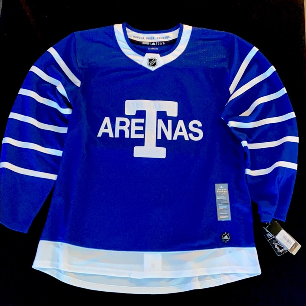 Adidas NHL Toronto Arenas Jersey Size 54 XL